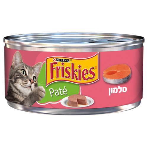 פריסקיז פטה סלמון לחתול בוגר 156 גרם