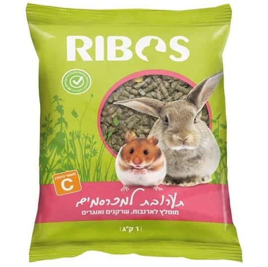 ריבוס מזון למכרסמים 1 ק"ג