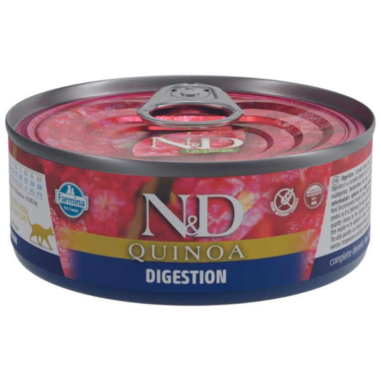 ND שימור כבש וקינואה לעיכול לחתול