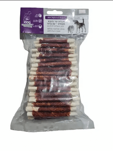 איי דוג אריזת חיסכון מקלות מלופפת בקר 1 ק"ג