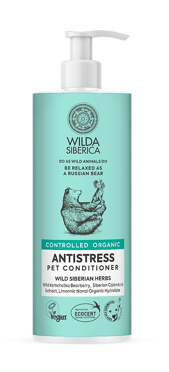 ווילד סיביריקה מרכך אנטיסטרס נגד גירודים 400 מ"ל