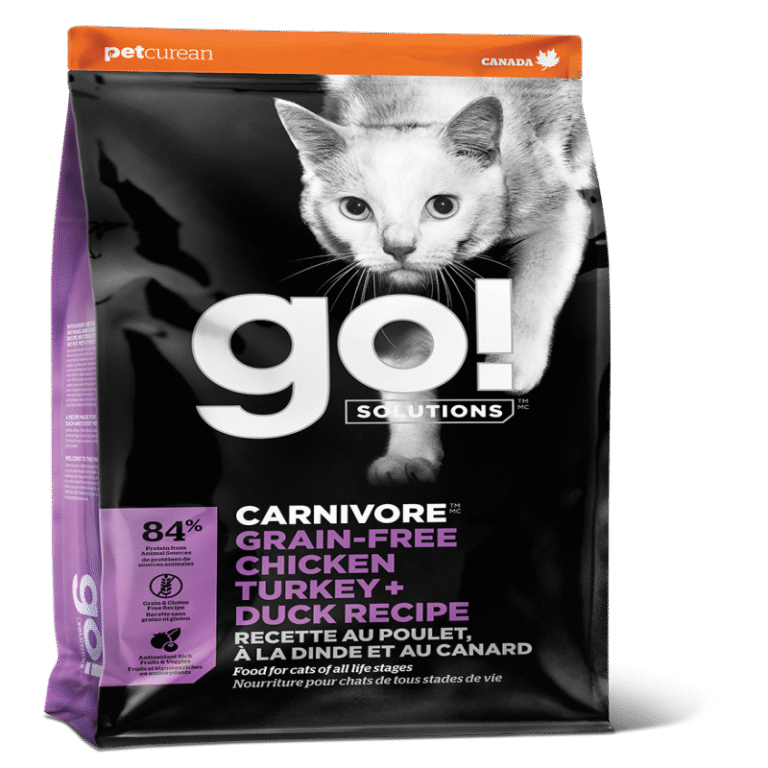 גו סולושן קרניבור עוף|הודו|ברווז|ללא דגנים|לחתול