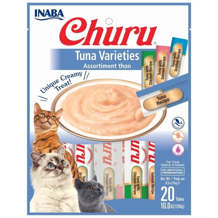 צ'ורו מארז של 20 שלוקים מגוון טעמי טונה 280 גרם