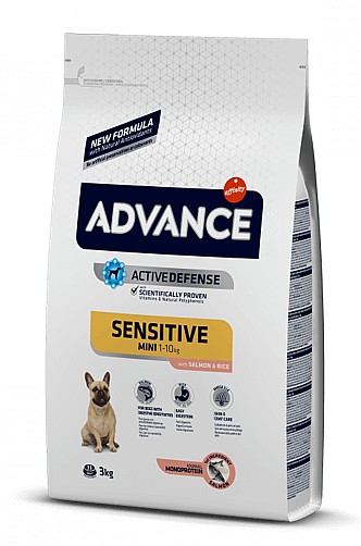 אדוונס אדולט מיני סנסטיב סלמון 3 ק"ג