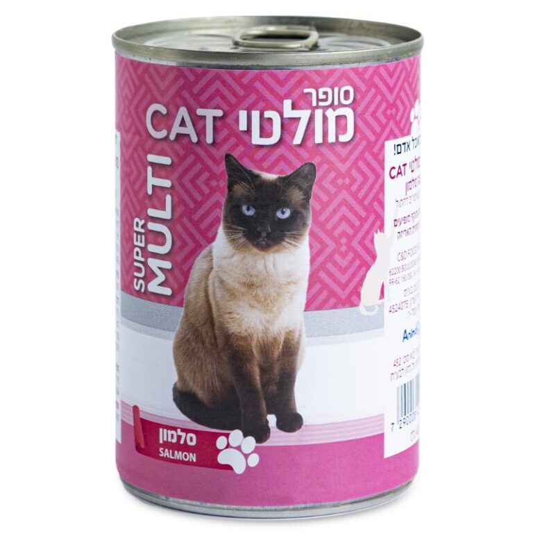 מולטי קט שימור פטה סלמון לחתול
