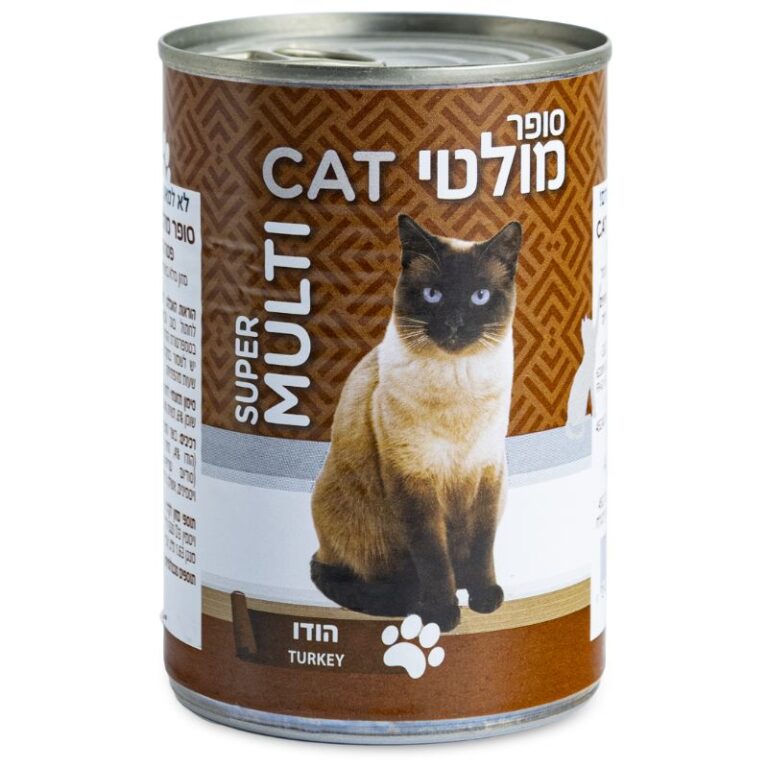 מולטי קט שימור פטה הודו לחתול