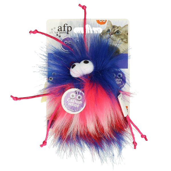 כדור משחק פרוותי לחתול