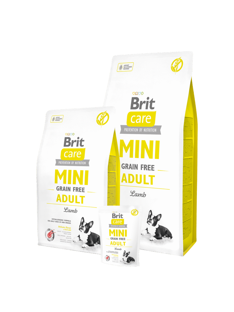 בריט אדולט מיני כבש היפואלרגני ללא דגנים