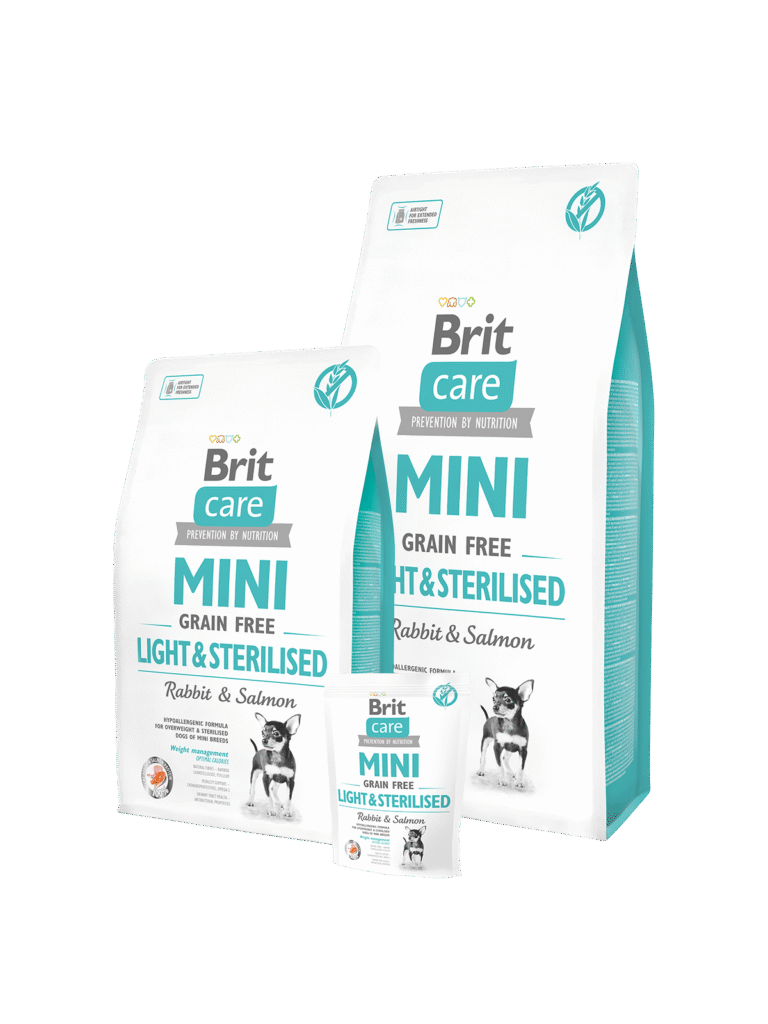 בריט אדולט מיני סטרלייז/לייט ללא דגנים היפואלרגני