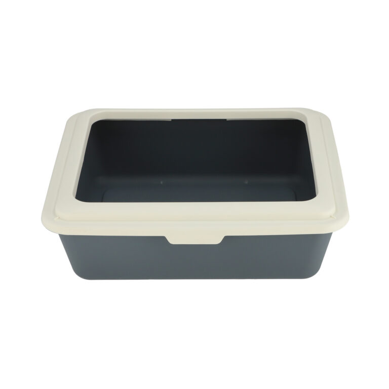 i cat ארגז חול לחתולים אפור