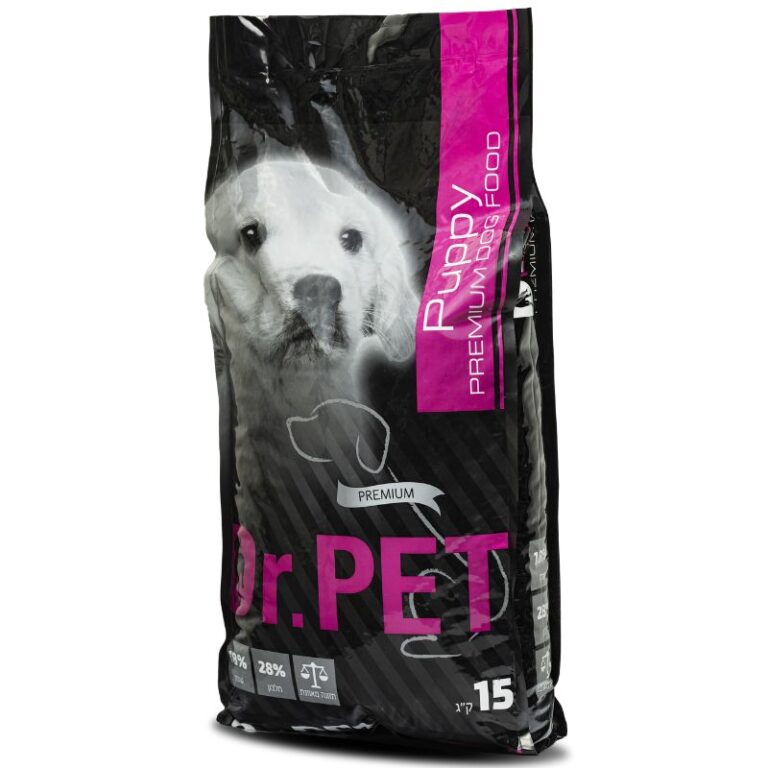 ד"ר פט מזון יבש לגורים 15 ק"ג