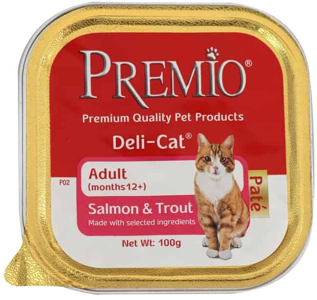 פרמיו פטה סלמון ובקלה לחתול