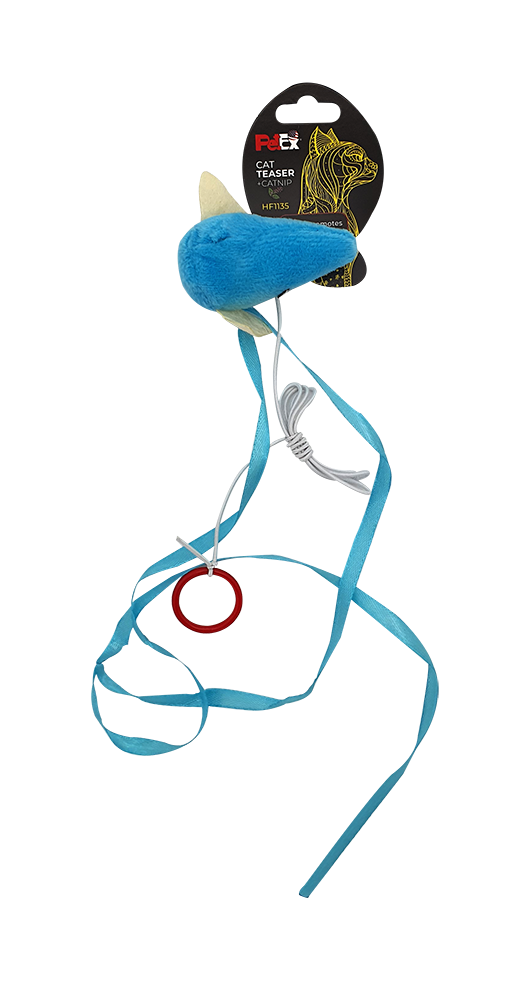 פטקס צעצוע עכבר עם קטניפ לחתול