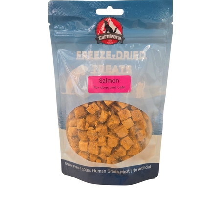 קרניבור פריזדריי קוביות סלמון 40 גרם
