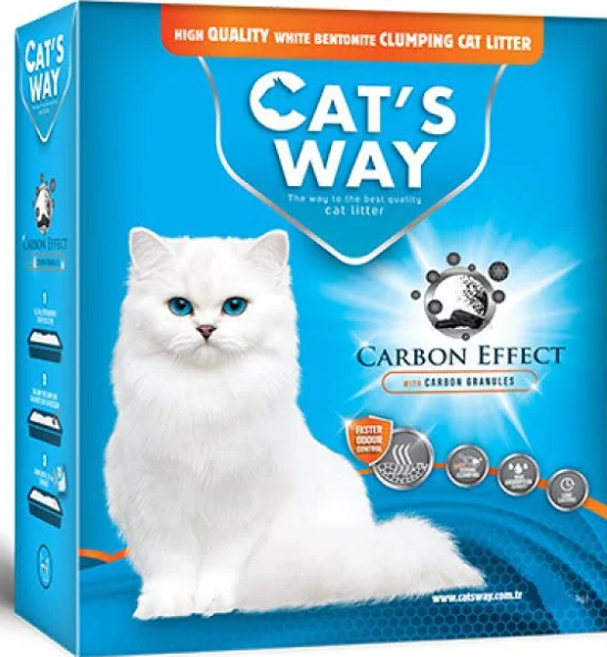 קטס ווי חול עם קרבון 10 ליטר