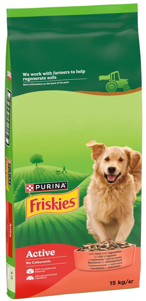 פריסקיז אקטיב בקר וירקות לכלב 15 ק"ג