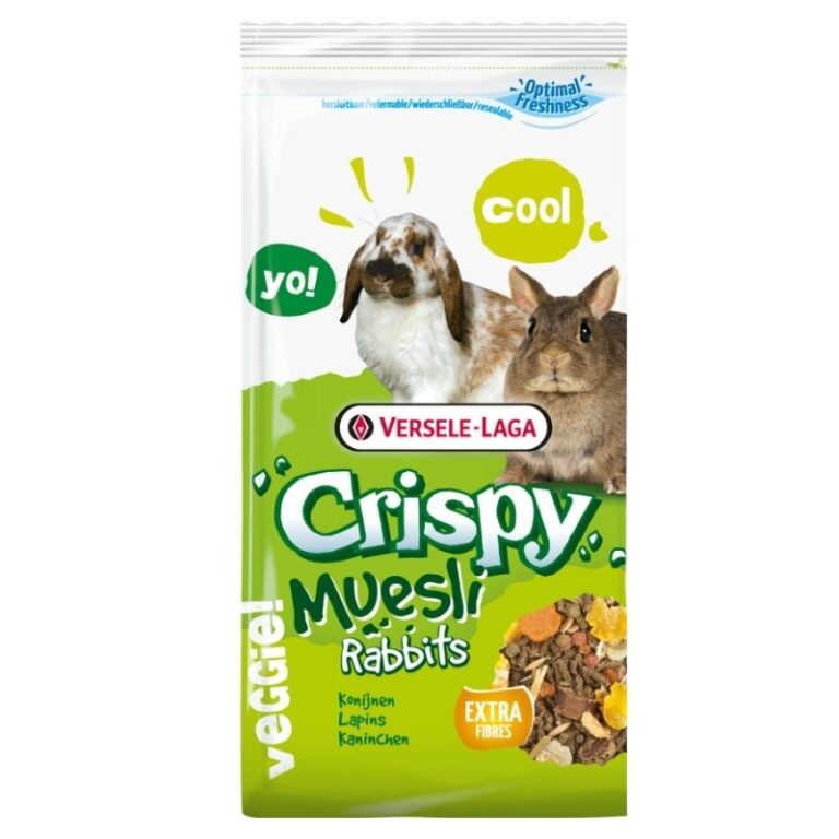 קריספי מוזלי מזון יבש לארנב 1 ק"ג