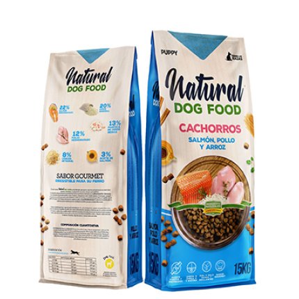 נטורל גורים סלמון ועוף 15 ק"ג