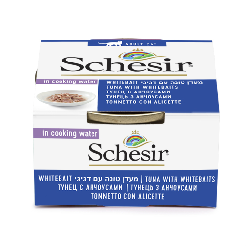 שזיר טונה ודגיגונים במים