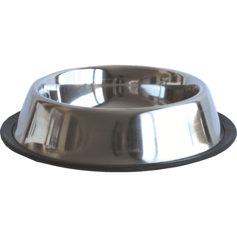 קערת נירוסטה עם גומי 23 ס"מ