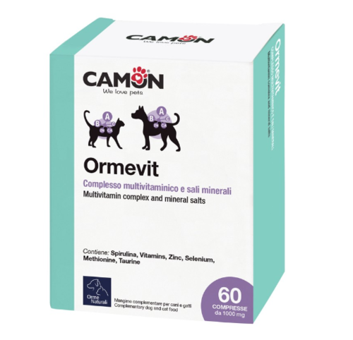 קמון אורמוויט מולטיויטמין כלבים וחתולים