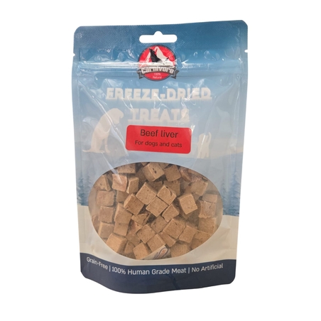 קרניבור פריזדריי כבד בקר 40 גרם