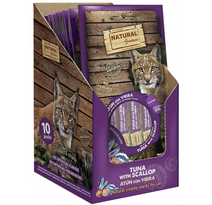 נטורל שלוקים טונה וצדפות 56 גרם