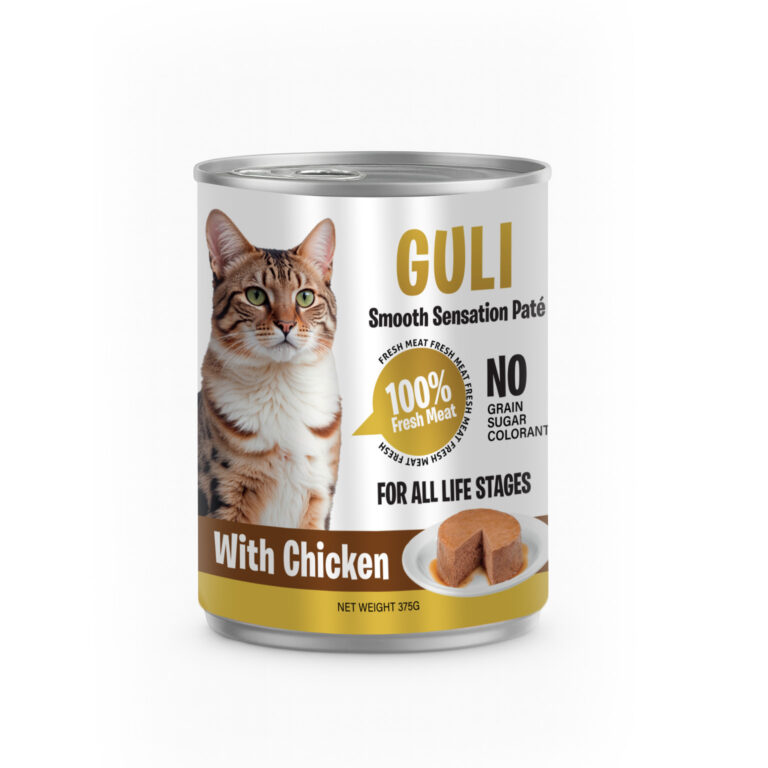 גולי שימורי פטה עוף לחתול 375 גרם