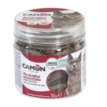 קמון חטיף לחתול אנשובי מיובש 60 גרם