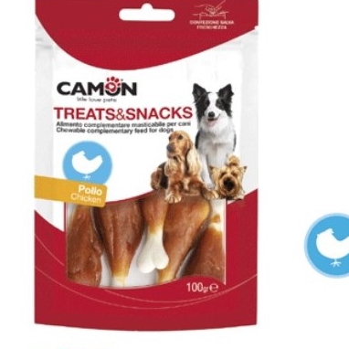 קמון חטיף עצם עטוף בעוף 100 גרם