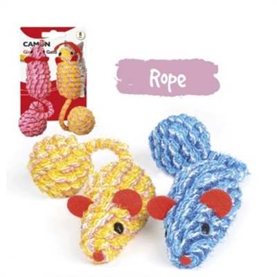 קמון זוג עכברים עם פונפון