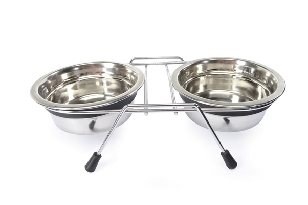 קמון סט קערות נירוסטה עם גומי 800 מ"ל