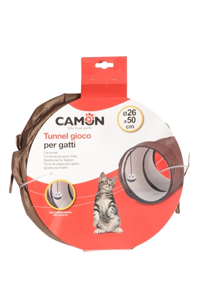 קמון מנהרה מודולרית עם כדור לחתול