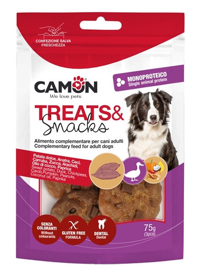 קמון חטיף מונו עוגיות ברווז ובטטה 75 גרם