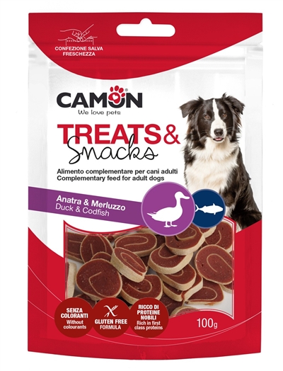 קמון חטיף סושי ברווז ודג קוד 100 גרם