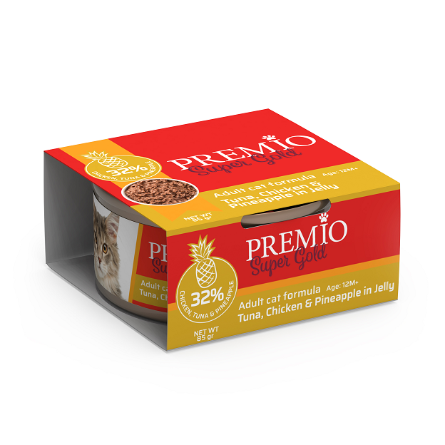 פרמיו גולד עוף ואננס בג'לי