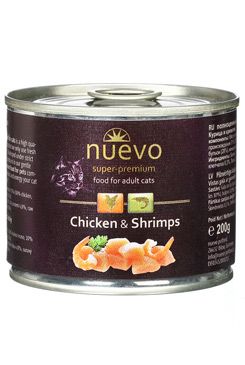 נואבו עוף ושרימפס שימור לחתול