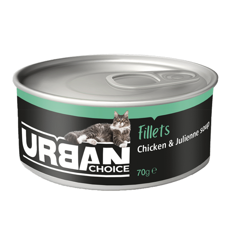 אורבן צ'ויס שימור פילה עוף וירקות 70 גרם