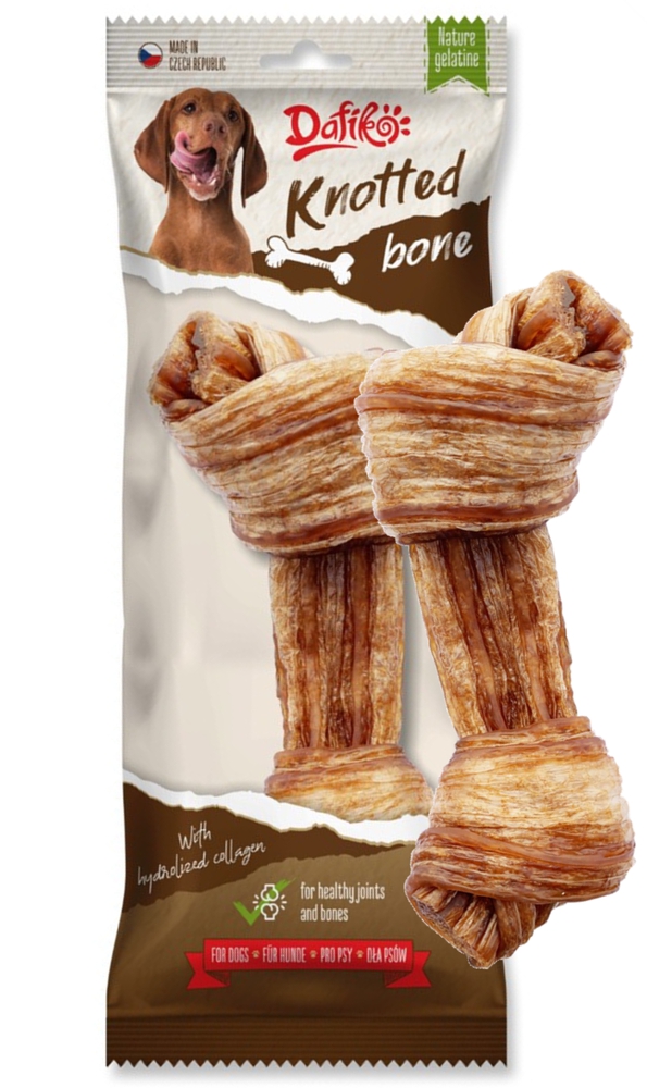 דפיקו עצם קולגן אלסטית לכלב 200 גרם