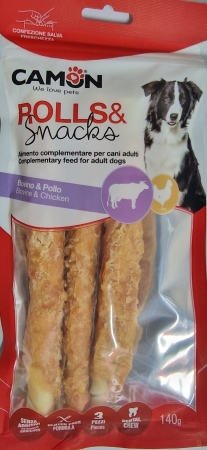 קמון שלישיית רול עוף 17 ס"מ