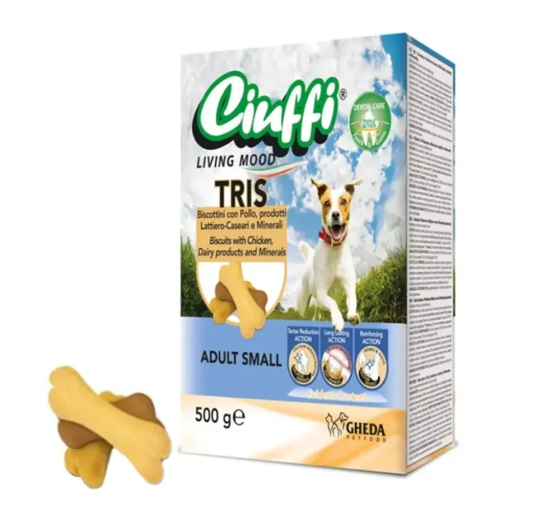 קליפי ביסקוויט לכלב דנטלי סמול 500 גרם