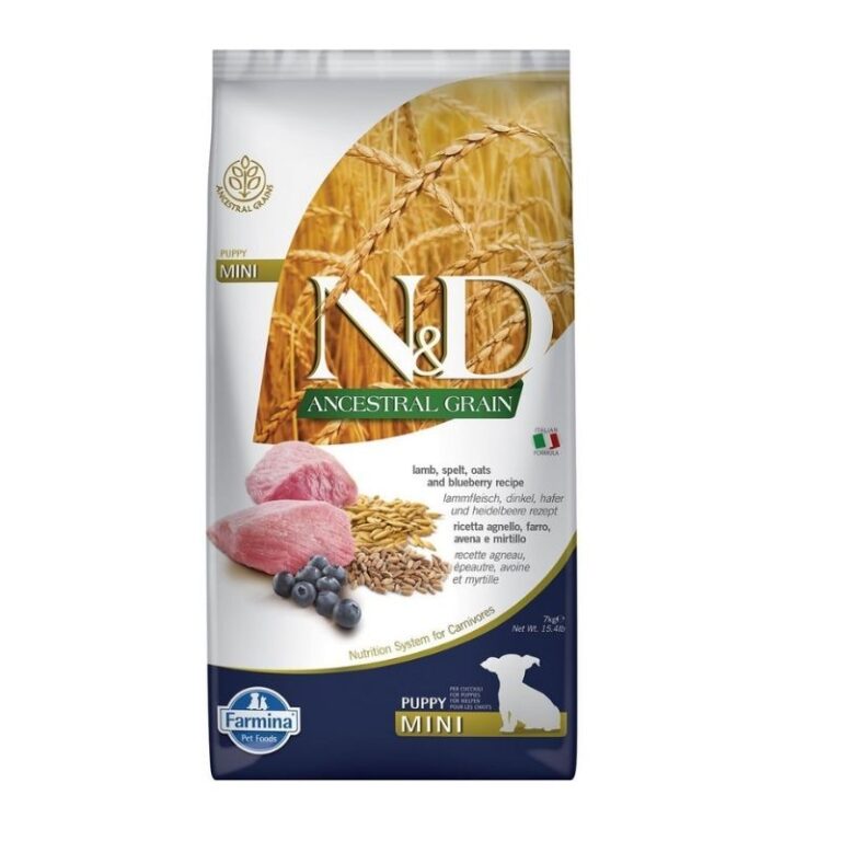 אנדי פאפי כבש ואוכמניות 7 ק"ג