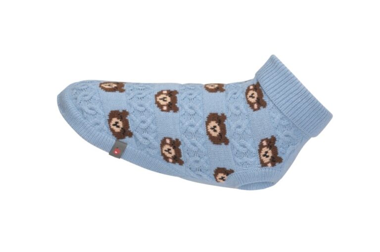 קמון סוודר כחול דובי מידה 36