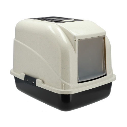 שירותים לחתול גג לבן