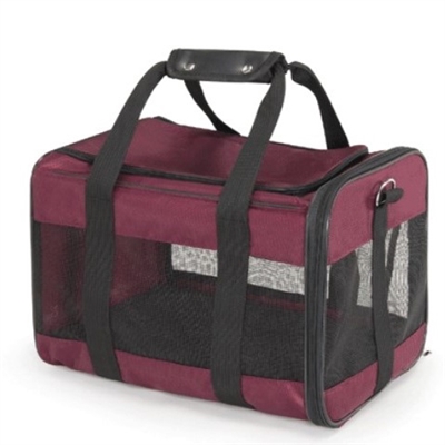 קמון תיק נשיאה מרובע בורדו