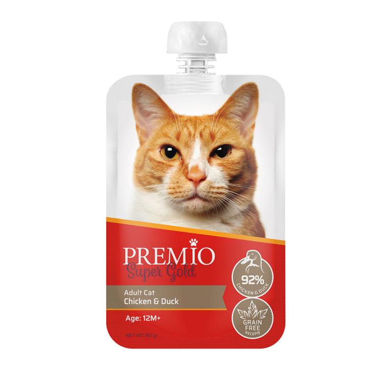 פרמיו פאוץ עוף וברווז אדולט