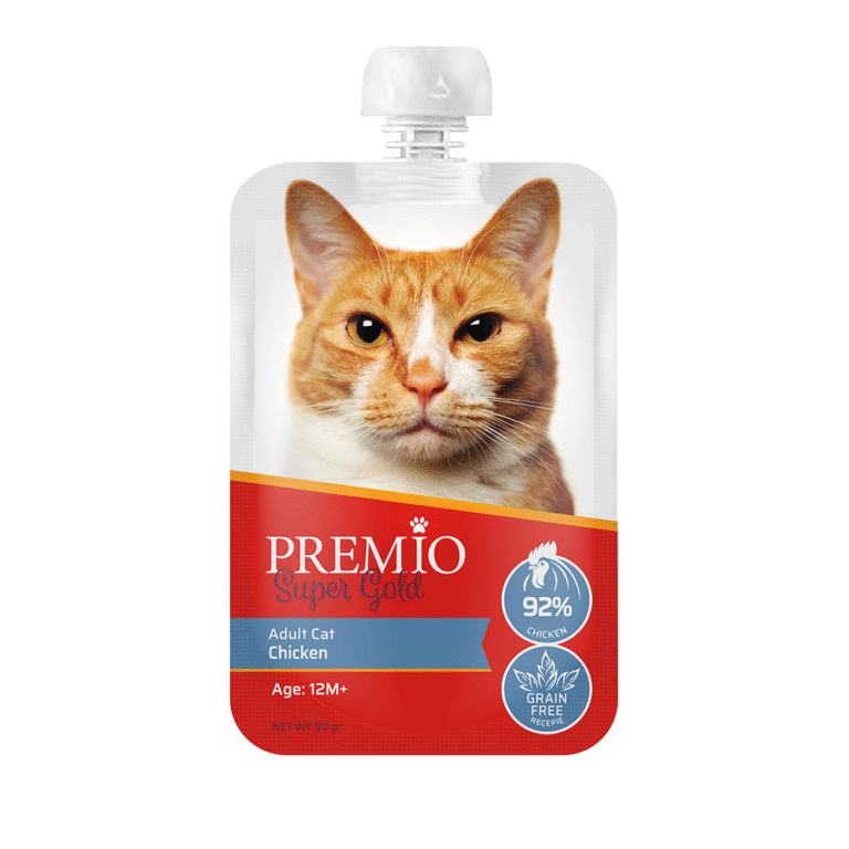 פרמיו פאוץ עוף אדולט