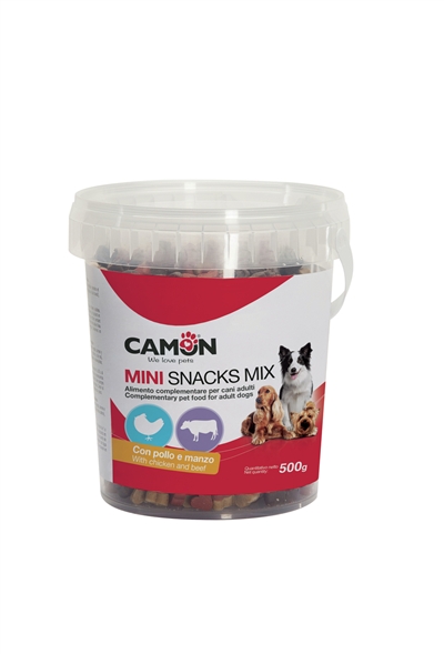 קמון חטיף מיני עוף ובקר 500 גרם