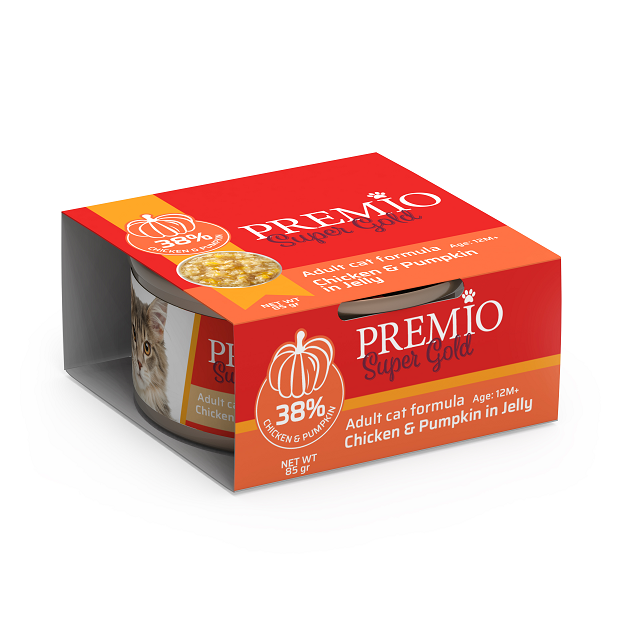 פרמיו גולד עוף ודלעת בג'לי