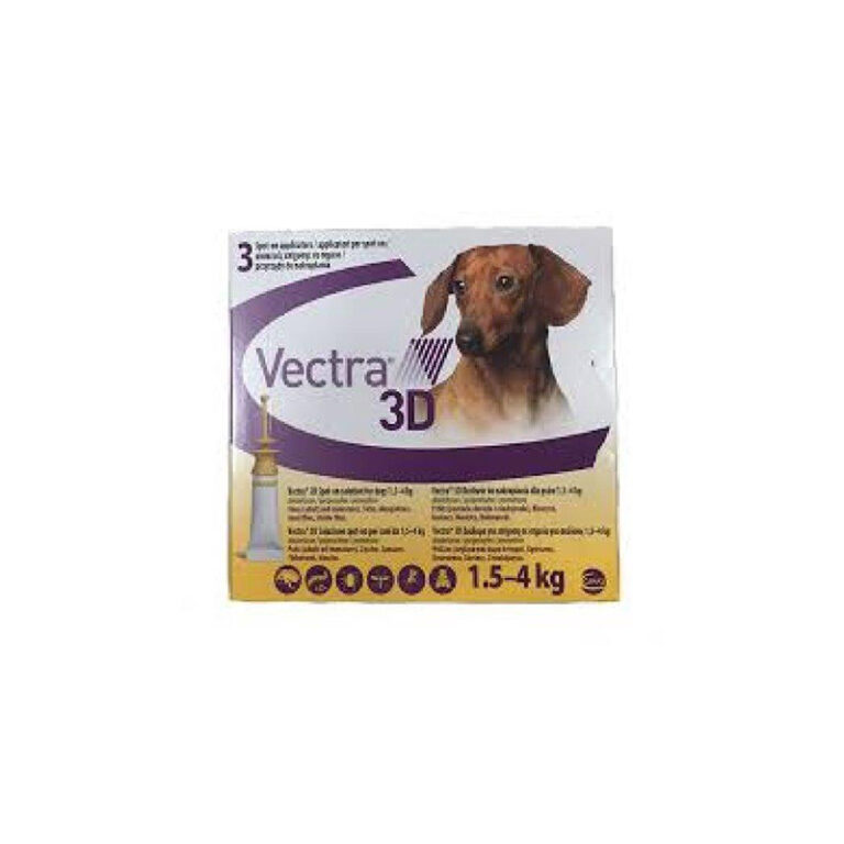 ווקטרה 3D לכלב זעיר 1.5-4 ק''ג